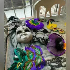 Lot of 11 Masks /Headbands